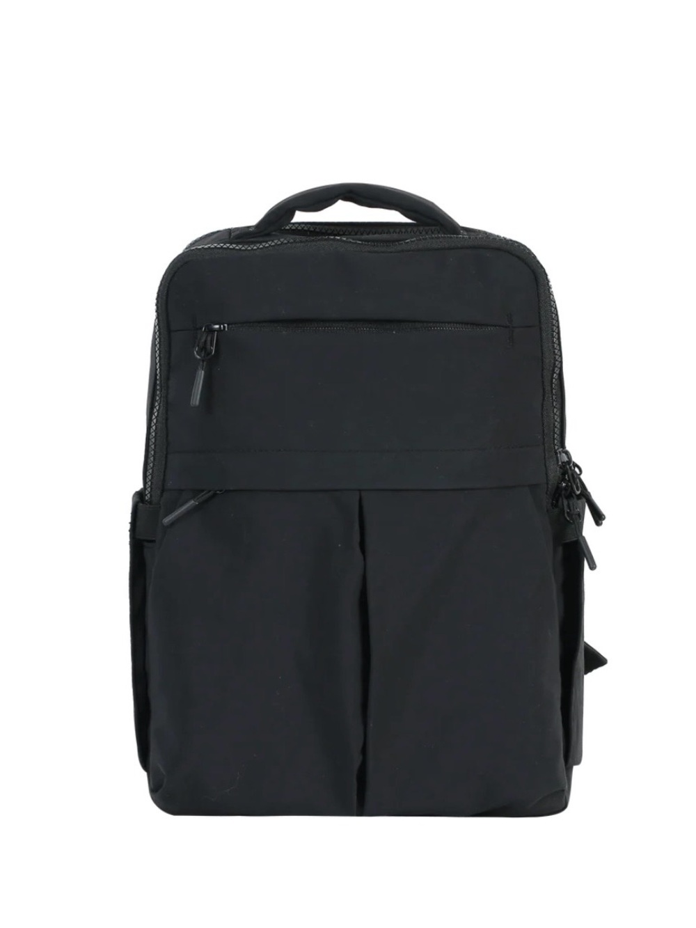 Emmafy Mini Max Black Women's Backpack with Multiple Pockets